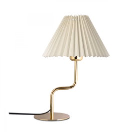 Opviq Lámpara de Mesa de Metal Crema